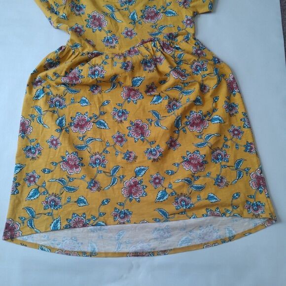 Matilda Jane A Place in the Sun Yellow Floral Pattern Dress Women's Size Medium - Picture 4 of 12